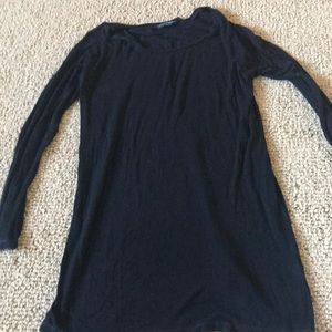 Black long sleeved dress